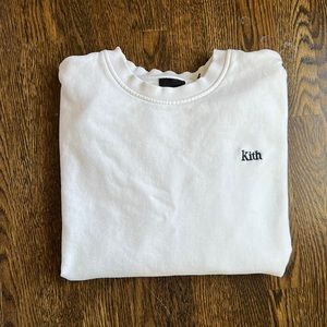 cream kith sweatshirt